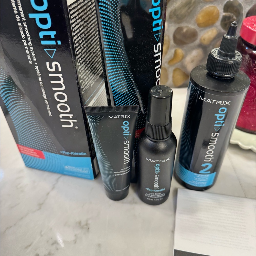 Matrix Opti Smooth Hair Smoothing System